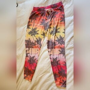 P.J. SALVAGE Tropical Sunset PJ Joggers
